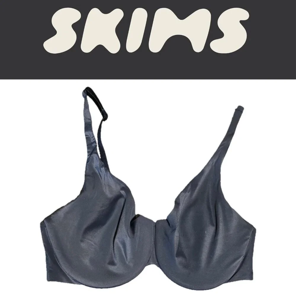 Skims Smoothing Intimates UNLINED MINIMIZER BRA NWT Black 36C - Picture 2 of 13